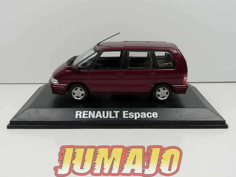 REN33 VOITURE 1/43 NOREV : RENAULT Espace II Bordeaux 1991