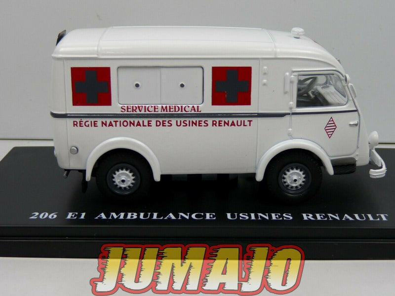 UTR35 UTILITAIRES RENAULT 1/43 206 E1 Ambulance Usines Renault Régie nationale