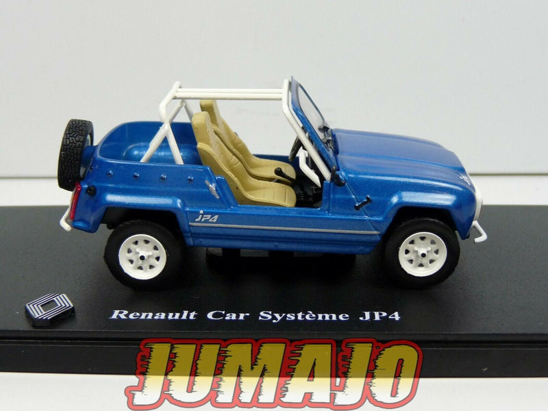 R4L55 Passion RENAULT 4 L 1/43 : car système JP4