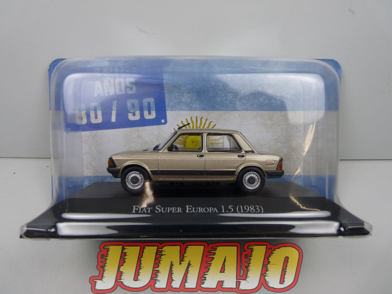 AQV22 Voiture 1/43 SALVAT Inolvidables 80/90: FIAT Super Europa 1.5 (1983)