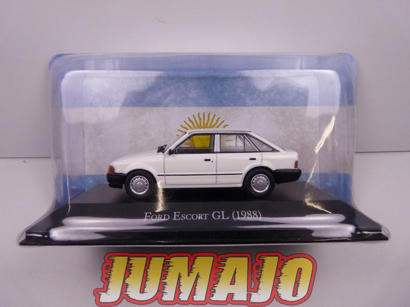 ARG53 Voiture 1/43 SALVAT Inolvidables : FORD Escort GL (1988)