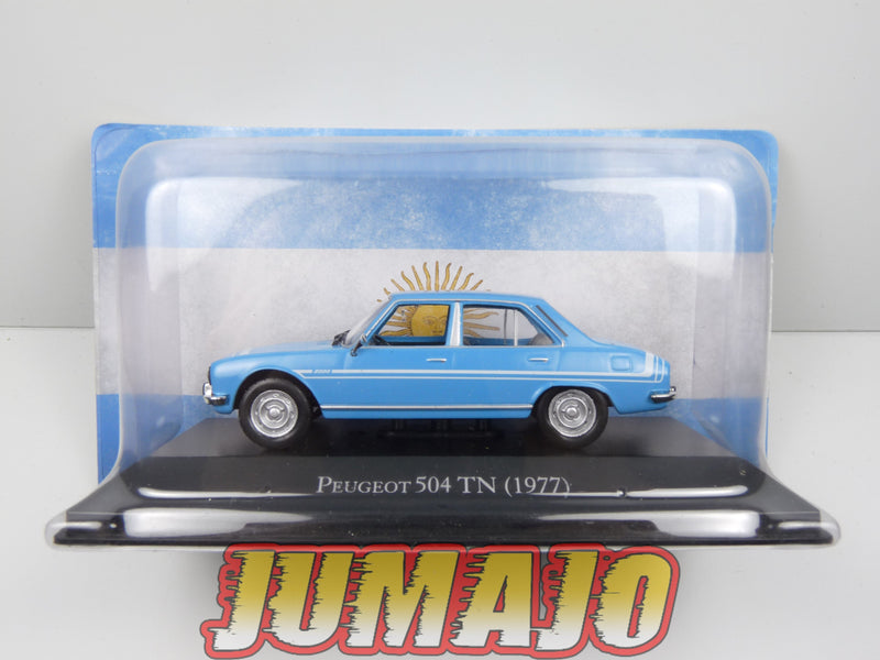 ARG65 Voiture 1/43 SALVAT Inolvidables : PEUGEOT 504 TN 1977