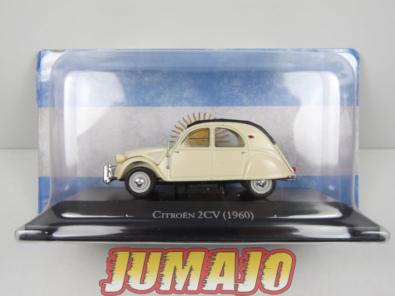 ARG87 Voiture 1/43 SALVAT Inolvidables : Citroën 2CV 1960