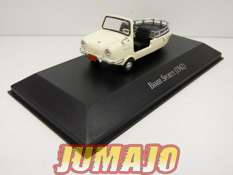 ARG88 Voiture 1/43 SALVAT Inolvidables : Bambi Sporty 1962