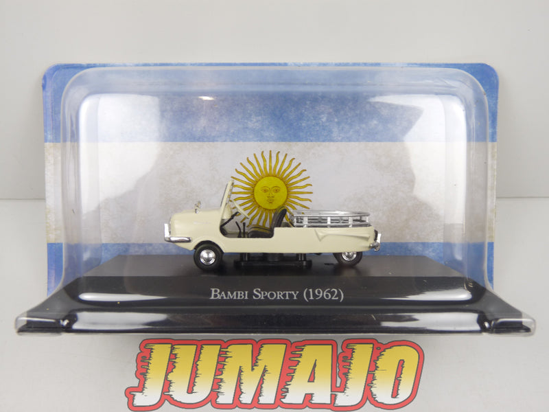 ARG88 Voiture 1/43 SALVAT Inolvidables : Bambi Sporty 1962