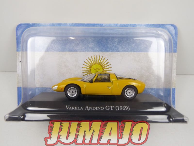 ARG89 Voiture 1/43 SALVAT Inolvidables : Varela Andino GT (Renault gordini) 1969