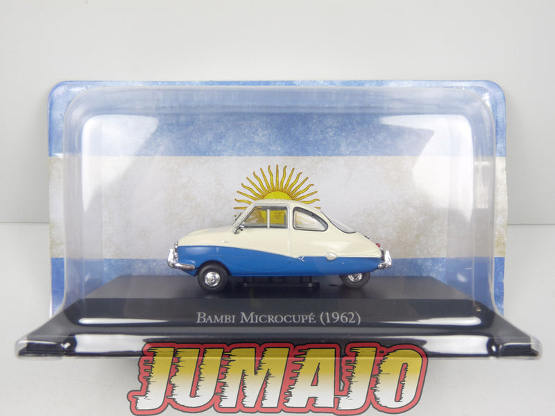 ARG97 Voiture 1/43 SALVAT Inolvidables : Bambi Microcupé 1962