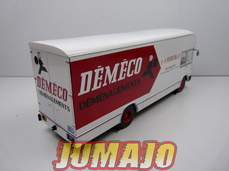 BER2 CAMIONS 1/43 Hachettes IXO BERLIET GBK75 Déménagement Déméco