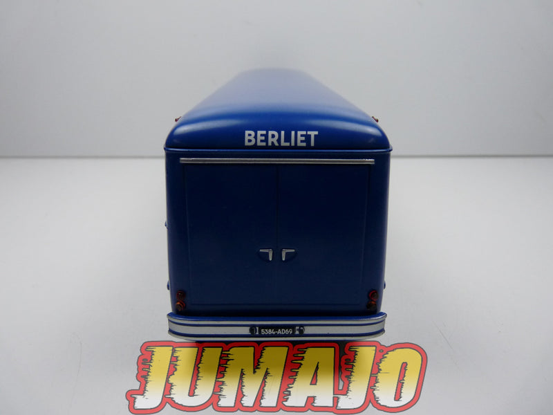 BER8 CAMIONS 1/43 Hachettes IXO BERLIET PLK8 Bus Huiles Berliet