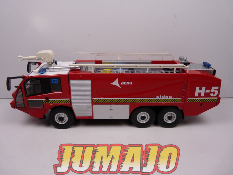 CP3 POMPIERS 1/43 Salvat IXO Coffret Cadeau Sides S3X Aena