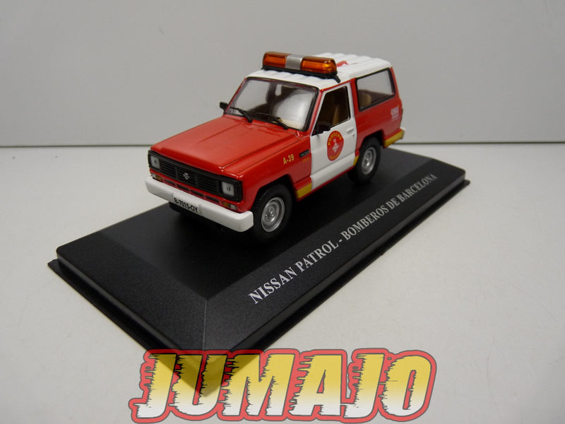 CP95 POMPIERS 1/43 altaya IXO Nissan patrol Bomberos de Barcelona