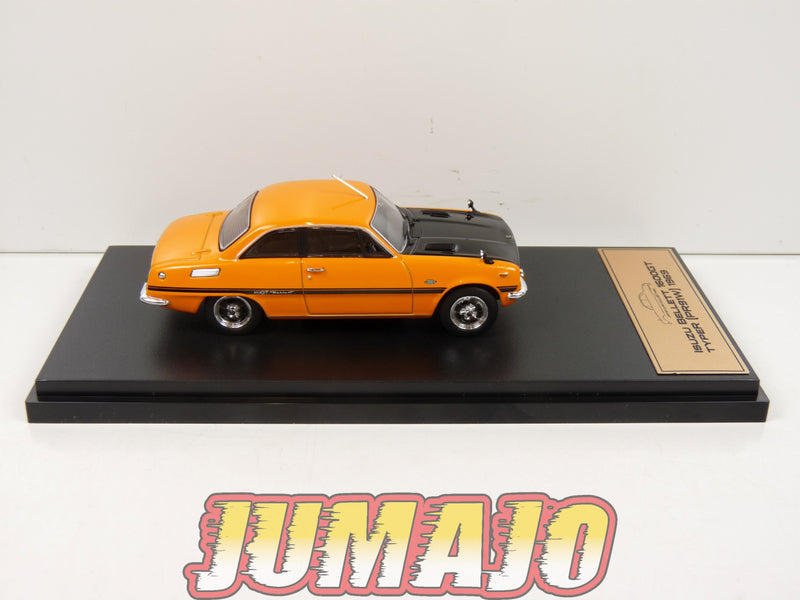 JPL11 1/43 HACHETTE Japon : Isuzu Bellett 1600GT typer (PR91W) 1969