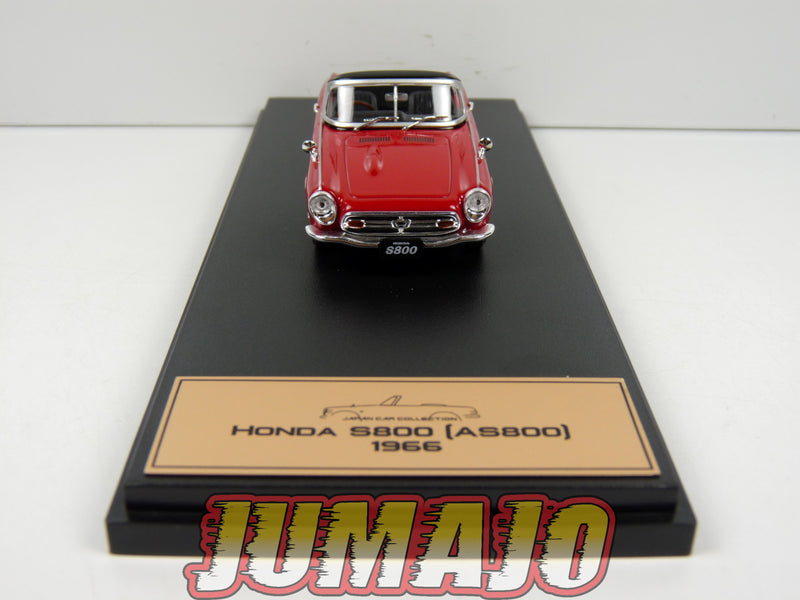 JPL12 1/43 HACHETTE Japon : Honda S800 (AS800) 1966