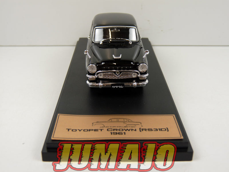 JPL15 1/43 HACHETTE Japon : Toyopet Crown (RS31D) 1961