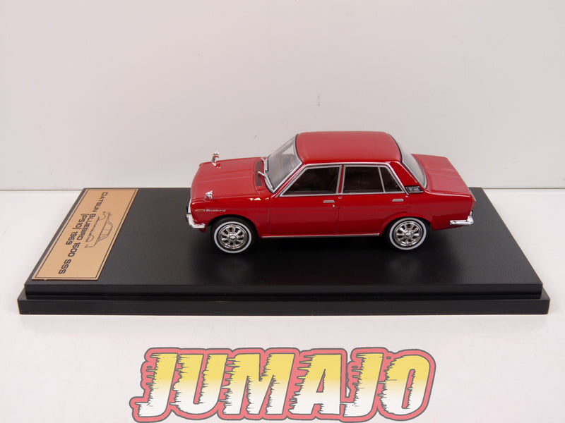 JPL16 1/43 HACHETTE Japon : Datsun Bluebird 1600 SSS (PA510) 1969