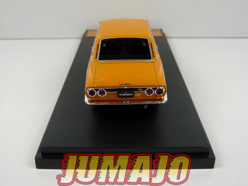 JPL17 1/43 HACHETTE Japon : Mazda Capella Rotary Coupe (S122A) 1970