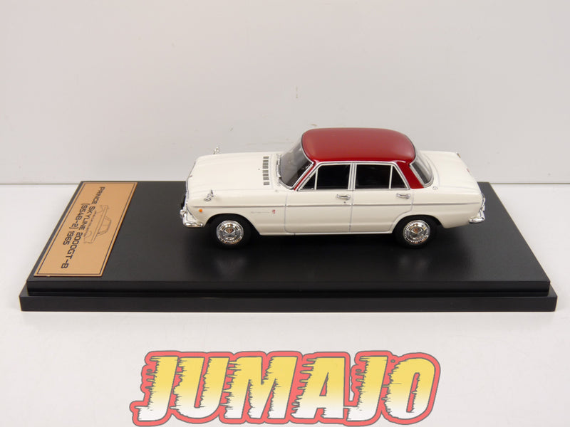 JPL18 1/43 HACHETTE Japon : Nissan Prince Skyline 2000GT-B (S54B-2) 1965