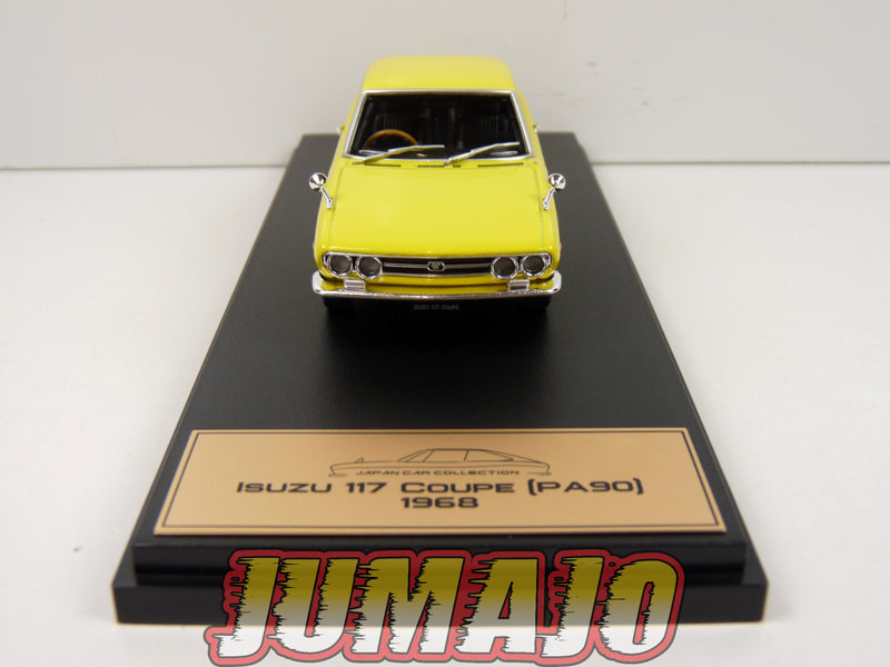 JPL6 1/43 HACHETTE Japon : Isuzu 117 Coupe (PA90) 1968