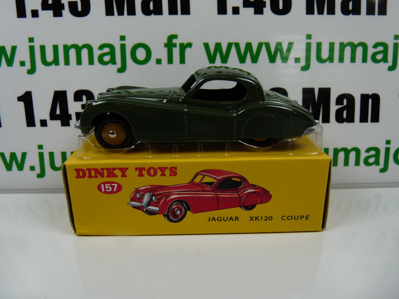 DT206 Voiture 1/43 réédition DINKY TOYS DeAgostini JAGUAR XK120 verte 157