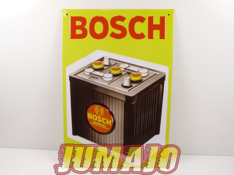 PB201 PLAQUES PUBLICITAIRE tôlée age d'or de l'Automobile 20x30cm Bosch batterie