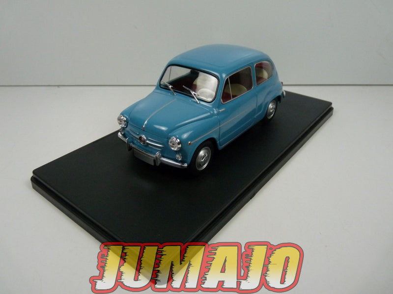 PTVQ1 Voiture 1/24 SALVAT Models : Fiat 600 D 1961