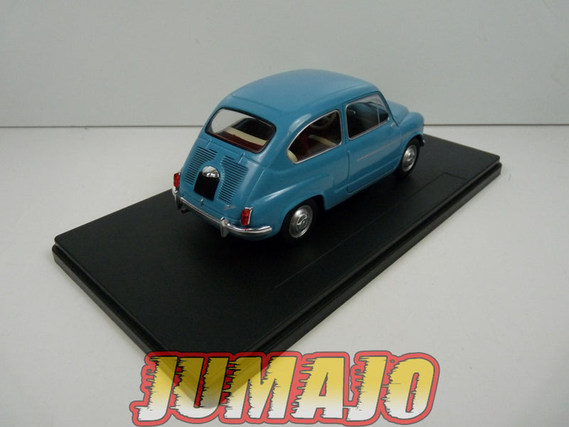 PTVQ1 Voiture 1/24 SALVAT Models : Fiat 600 D 1961