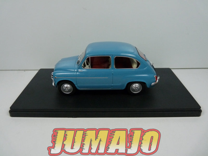 PTVQ1 Voiture 1/24 SALVAT Models : Fiat 600 D 1961