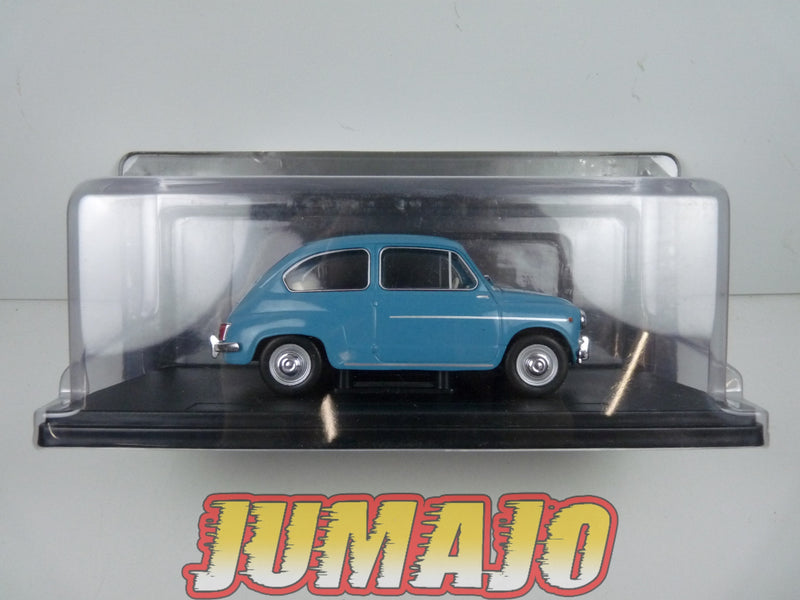 PTVQ1 Voiture 1/24 SALVAT Models : Fiat 600 D 1961