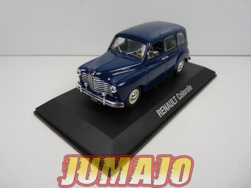 REN44 VOITURE 1/43 NOREV : RENAULT Colorale Bleu 1950