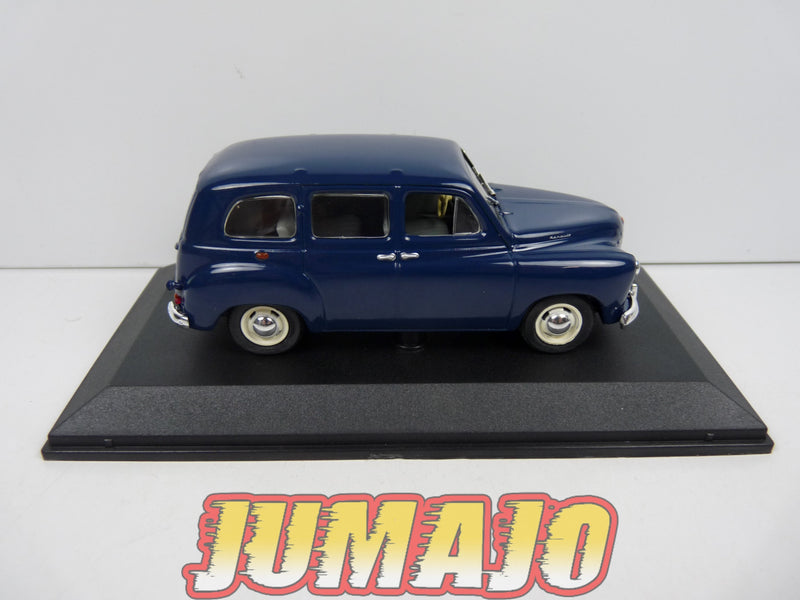 REN44 VOITURE 1/43 NOREV : RENAULT Colorale Bleu 1950