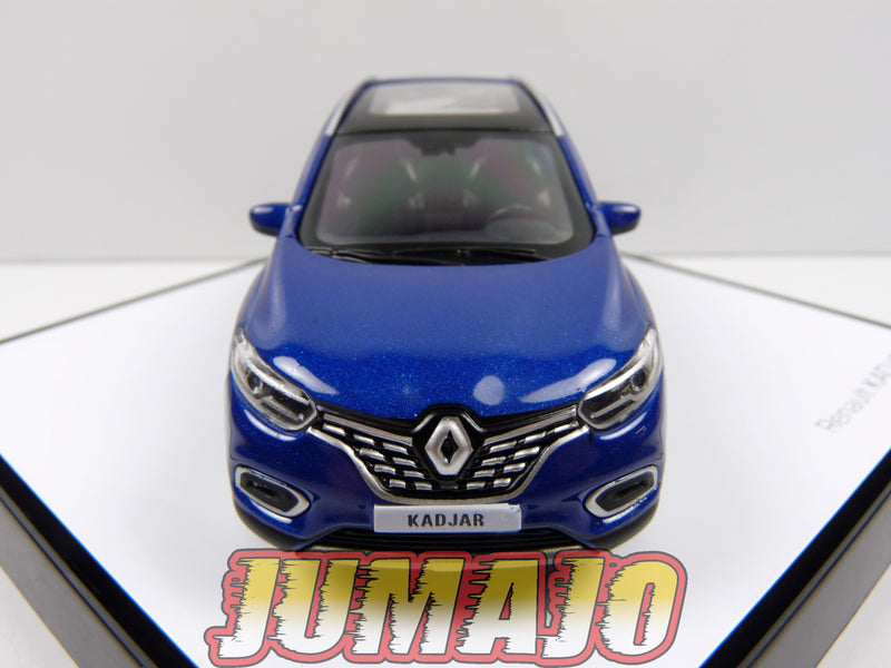 REN58 VOITURE 1/43 NOREV dealer pack RENAULT Kadjar Bleu Iron