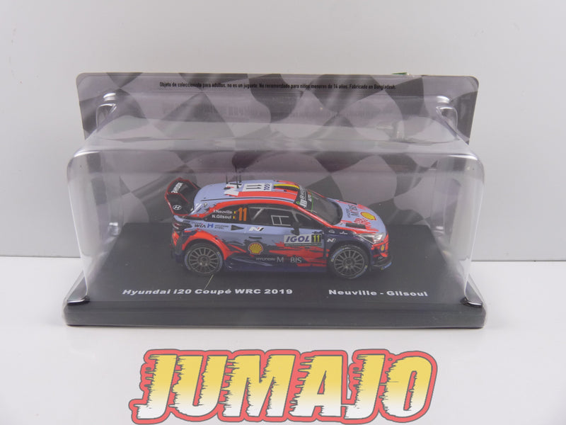 RMX2 1/43 Salvat Mexique Rallye WRC : Hyundai I20 Coupé 2019 Neuville