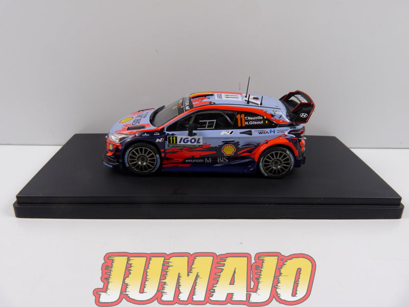 RMX2 1/43 Salvat Mexique Rallye WRC : Hyundai I20 Coupé 2019 Neuville