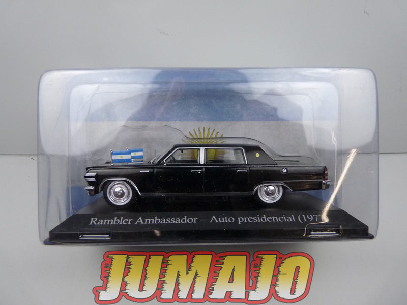 SER16 Voiture 1/43 SALVAT Vehiculos Servicios : RAMBLER Ambassador Auto Presidencial (1977)