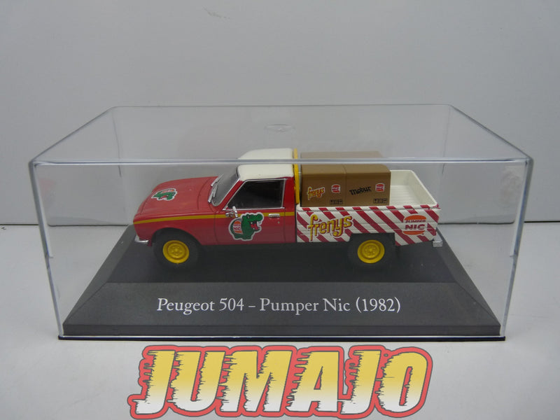 SER20 Voiture 1/43 SALVAT Vehiculos Servicios : PEUGEOT 504 - Pumper Nic (1982)