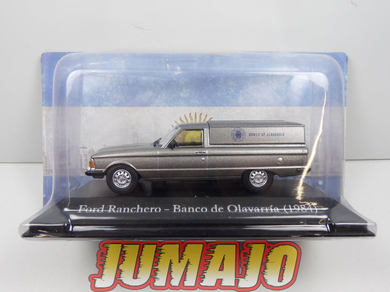 SER30 Voiture 1/43 SALVAT Vehiculos Servicios : FORD Ranchero - Banco de Olavarria (1984)