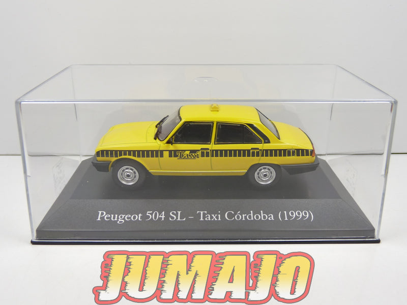 SER31 Voiture 1/43 SALVAT Vehiculos Servicios : PEUGEOT 504 SL - Taxi Cordoba (1999)