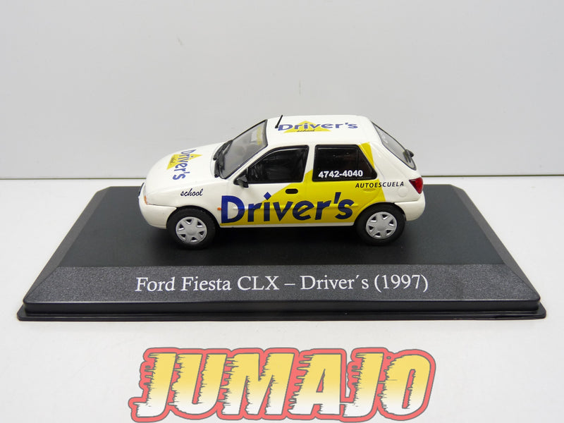 SER38 Voiture 1/43 SALVAT Vehiculos Servicios :  FORD Fiesta CLX - Auto école Driver's (1997)