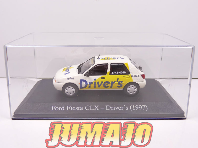 SER38 Voiture 1/43 SALVAT Vehiculos Servicios :  FORD Fiesta CLX - Auto école Driver's (1997)