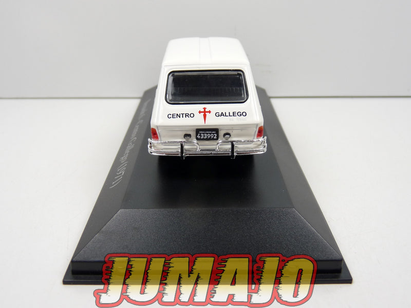 SER47 Voiture 1/43 SALVAT Vehiculos Servicios : RENAULT 6 - Ambulance Centro Gallego (1971)