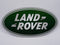 STK8 Sticker Autocollant : logo Land rover Ovale Largeur 15.4 cm hauteur 8.1 cm