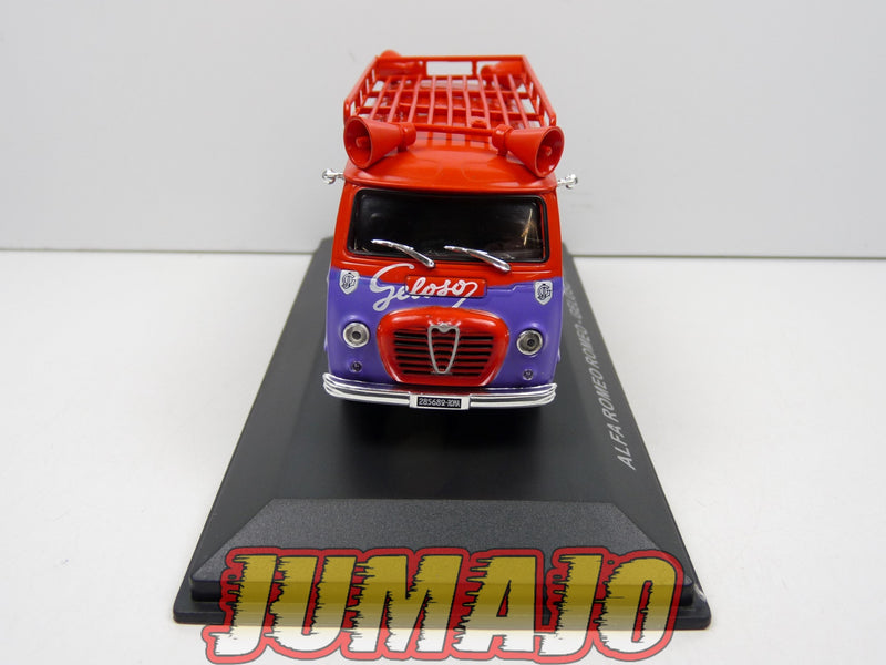 VCE29 1/43 IXO Commerciale Epoque : ALFA ROMEO Romeo - Radio television Geloso 1957