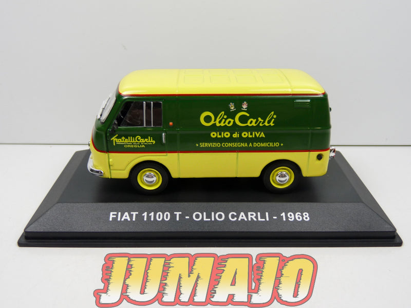 VCE30 1/43 IXO Commerciale Epoque : FIAT 1100 T - Huile Olio carli 1968