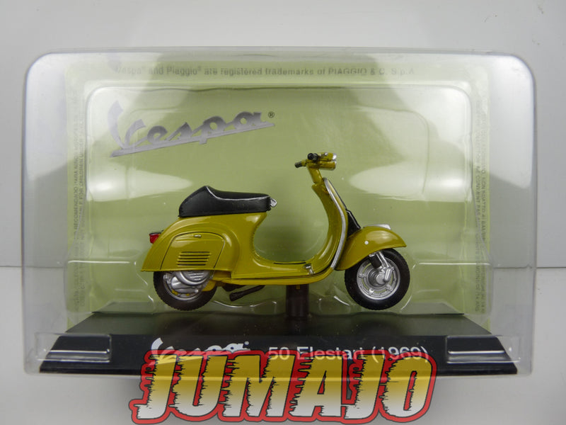 VES48 MOTO VESPA ITALIE Fassi Toys 1/18 : Vespa 50 Elestart 1969