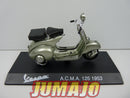 VES62 MOTO VESPA ITALIE Fassi Toys 1/18 : VESPA A.C.M.A 125 1953