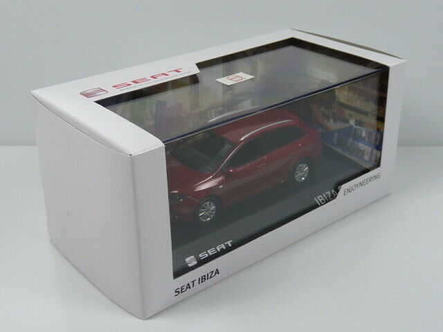 SEA31 SEAT dealer models : Fischer IBIZA ST break dark red