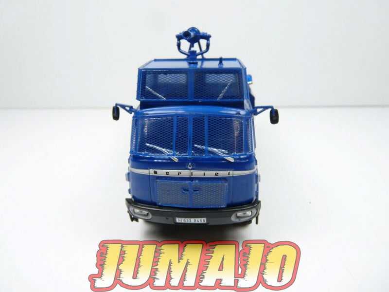 BER11 CAMIONS 1/43 Hachettes IXO BERLIET GBK80 Fourgon-Pompe Gendarmerie