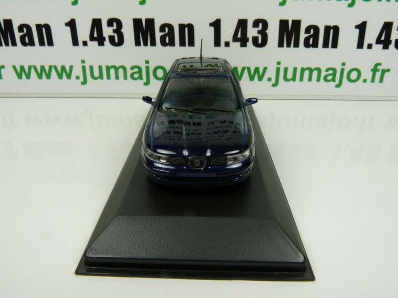 SEA24 SEAT dealer models MINICHAMPS : TOLEDO II (1998/2004) bleu