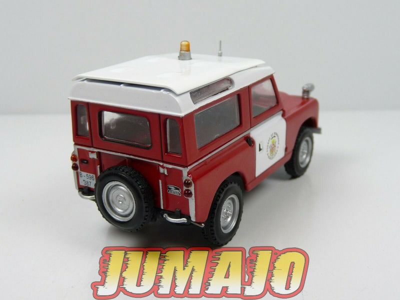 CP46 POMPIER 1/43 IXO salvat cadeau LAND ROVER II court Bomberos barcelona