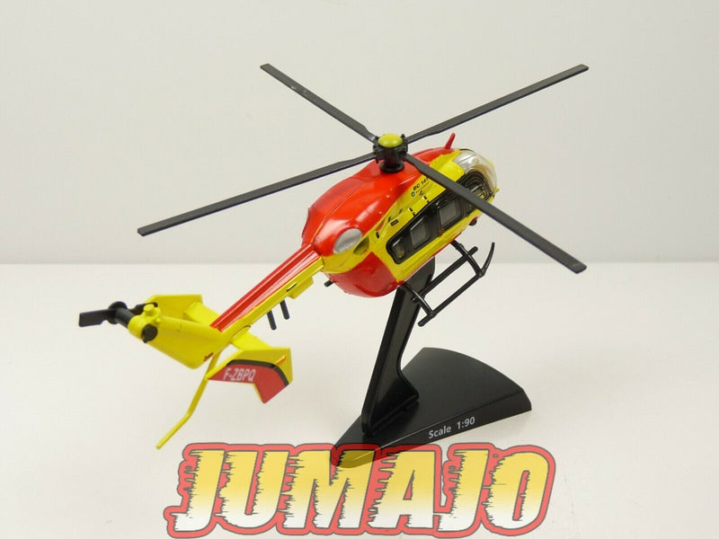 AV4 AVION delprado 1:90 EUROCOPTER EC 145 hélicoptère Bombardier Sécurité civile